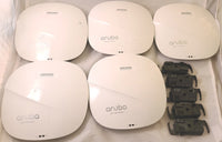 Lot of 5 Aruba AP-315 APIN0315 IAP-315-RW 802.11ac JW811A Dual Band 310 Network Access Point w/Mounting Plate