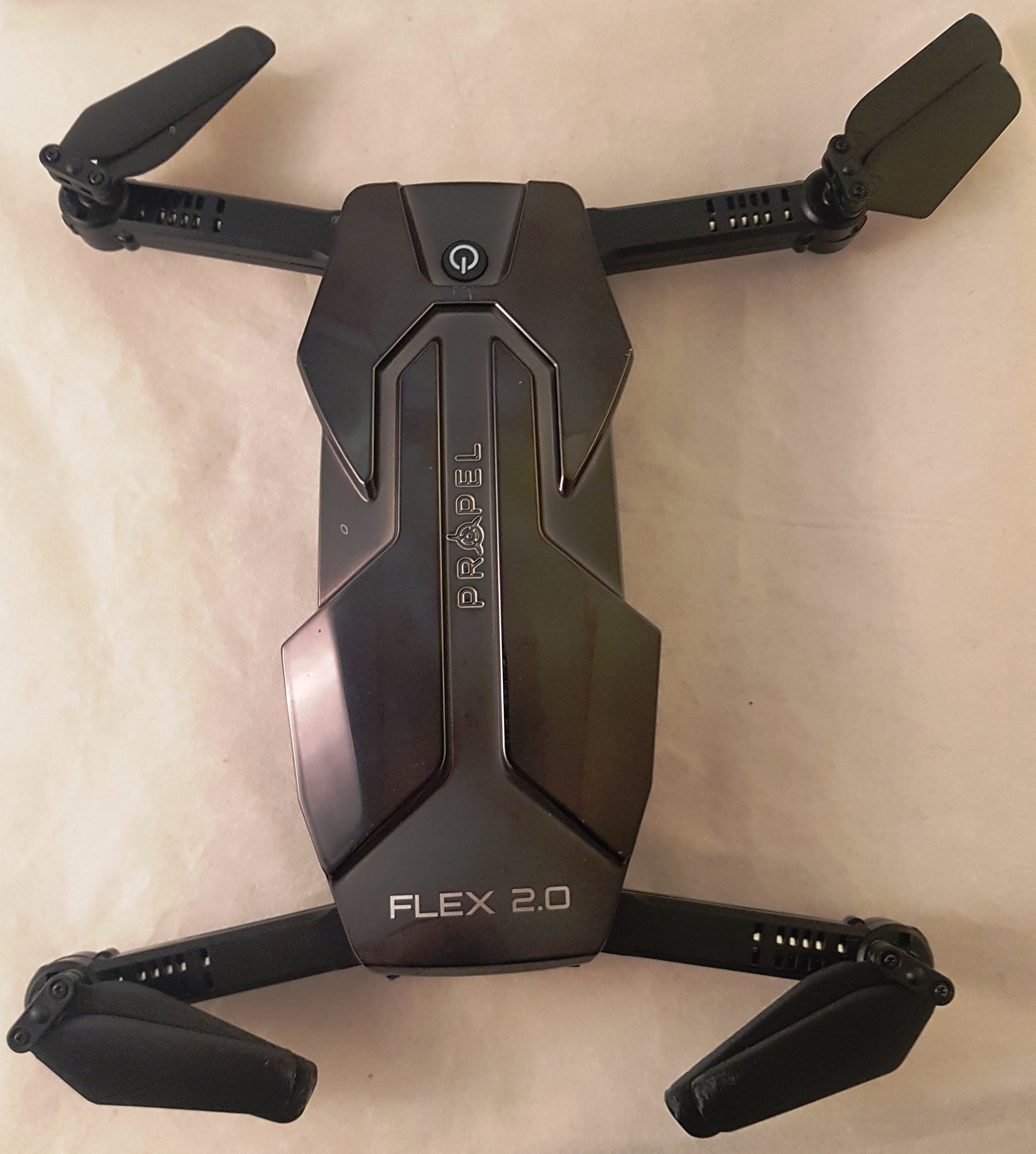 OEM Propel FLEX 2.0 Folding RC Drone Complete Body Untested FOR PARTS RCFunParts