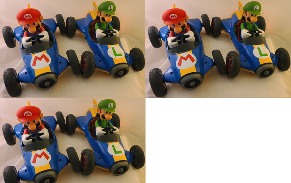6 LOT! Carrera Mario Kart Mach 8 RC Car vehicles 1:18 Luigi & Mario AS IS