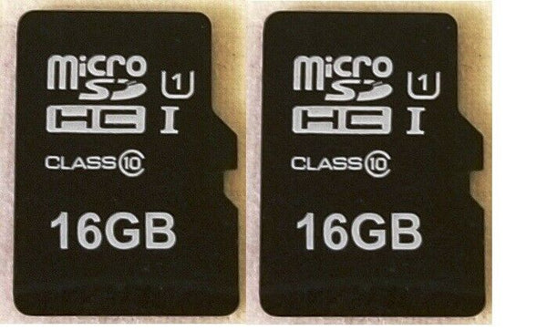 2 LOT! OEM 16GB Class 10 MicroSDHC microSD SDHC TF Flash Card Sky Viper Propel Ultra-X Drone