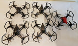 5 LOT! AS IS Propel Sky Raider RC Toy Drone Complete Body FOR PARTS VL-3560R