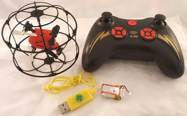 SYMA SKY THUNDER RC D63 Drone Runner Radio Control Nano Red/Green