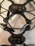 LOT 10! AS IS Propel Zipp Nano 2.0 1.0 RC Drone w/ Cage Battery PL-1502R 1560R