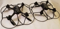 2 Used Propel Zipp Nano 2.0 2017 RC Toy Drone FOR PARTS PL-1560R No Remote
