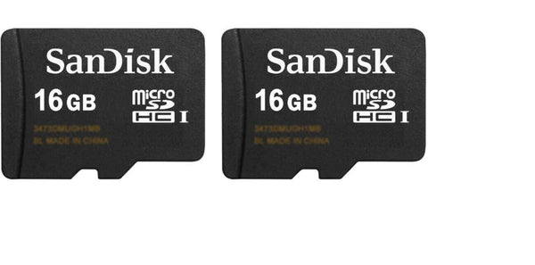 2 LOT! SanDisk Edge Micro SD SDHC Card 16GB Class 4 TF C4 Sky Viper Drone